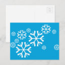 Recherche de flocons cartes postales Saisonnier