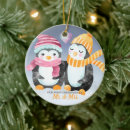 Zoek naar schattige pinguïn ornamenten Paar