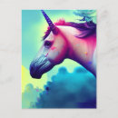 Recherche de belle licorne cartes postales Ai généré
