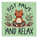 Recherche de patte posters Chat