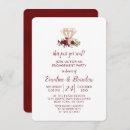 Recherche de modern floral fiançailles invitations Couple