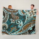 Zoek naar paisley dekens Turquoise
