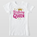 Recherche de anniversaire reine enfant tshirts Chemise d'anniversaire