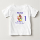 Recherche de cool bébé tshirts Premier anniversaire