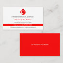 Recherche de ambulance cartes visite Services médicaux d'urgence