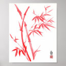 Recherche de rouge cramoisi posters Blanc