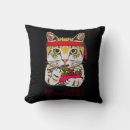 Recherche de chat japonais coussins Kawaii