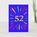 Recherche de de 52 ans anniversaire cartes Amusant