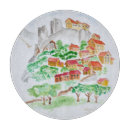 Recherche de village planches à découper Aquarelle