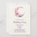 Recherche de lune croissant invitations Mystique