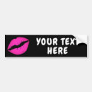 Zoek naar lippen bumperstickers Roze