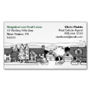 Recherche de rues cartes visite Noir et blanc
