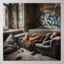 Zoek naar daklozen posters Armoede