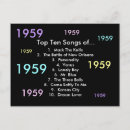 Recherche de 1959 cartes postales Rétro