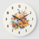 Recherche de citrouille horloges Fleurs