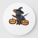 Recherche de halloween horloges Chat
