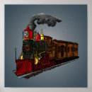 Recherche de chemin de fer vintage posters Rouge