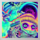 Recherche de paysage psychédélique posters Surréaliste