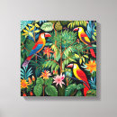 Zoek naar jungle kunst Vogel