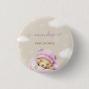 Zoek naar babyshower buttons Waterverf