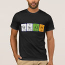 Recherche de table périodique tshirts La science