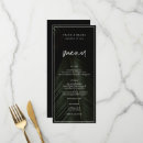 Recherche de feuille de palmier mariage menus Moderne