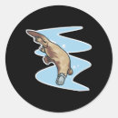 Recherche de ornithorynque autocollants Animal
