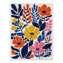 Zoek naar moderne bloemen posters Retro