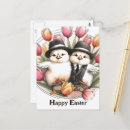 Recherche de poussins de pâques cartes postales Fleurs