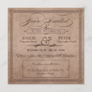 Recherche de vintage mariage invitations Pays
