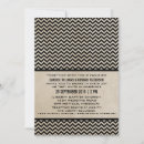 Recherche de chevron mariage invitations Moderne