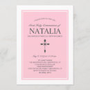 Recherche de petite communion invitations Fille