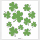 Recherche de irish shamrock autocollants Chanceux
