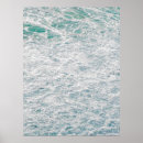 Recherche de mer turquoise posters Vagues de mousse