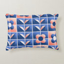 Recherche de fleurs stylisées coussins Moderne