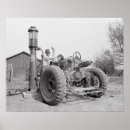 Zoek naar vintage tractor kunst Schuur