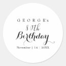 Recherche de 80 ans autocollants Joyeux anniversaire