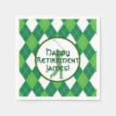 Recherche de golfeurs serviettes Jacquard