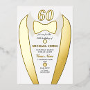 Recherche de mens anniversaire invitations Tuxedo