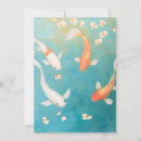 Recherche de koi japonais vœux cartes Zen
