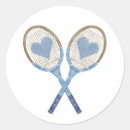 Recherche de raquettes de tennis autocollants Bleu