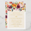 Recherche de florales vintages de mariage invitations Automne