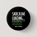 Zoek naar sarcastische buttons Sarcasme
