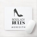 Recherche de talons tapis souris Noir et blanc