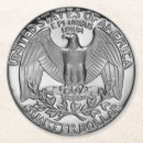 Recherche de pièce monnaie dessous de verres Argent