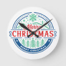 Recherche de noel de joyeux horloges Festif