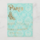 Recherche de motif paris posters Turquoise
