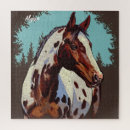 Zoek naar bruine paarden puzzels Mooi