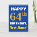 Recherche de 64 ans anniversaire cartes Pour tous