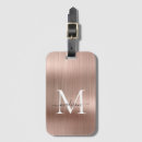 Recherche de roses bagages étiquettes Monogramme